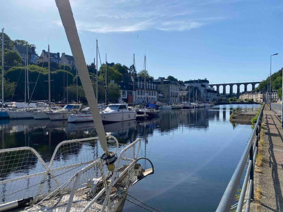 Voiles Sur Morlaix: Vue Port, 4 Personnes, Parking Appartement Buitenkant foto
